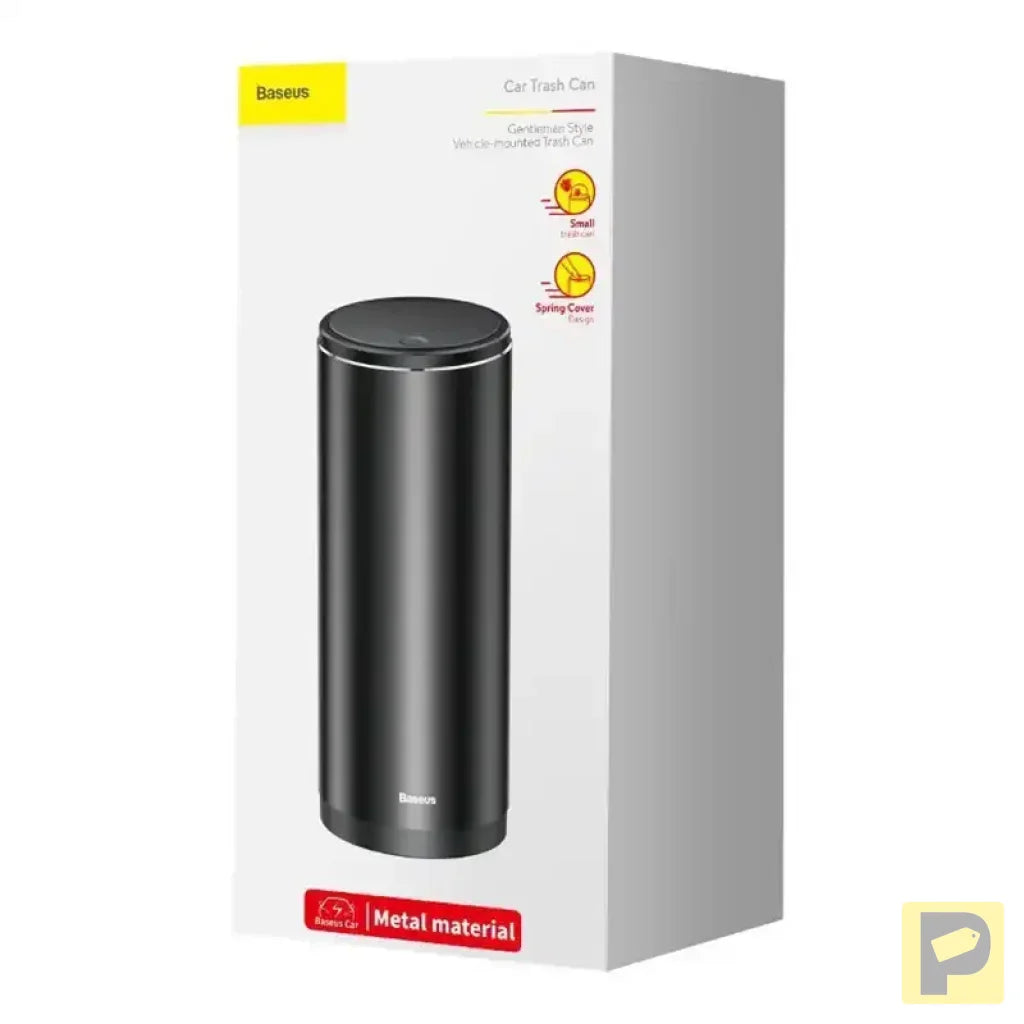 Baseus Gentleman Style Vehicle-mounted Trash Can Black