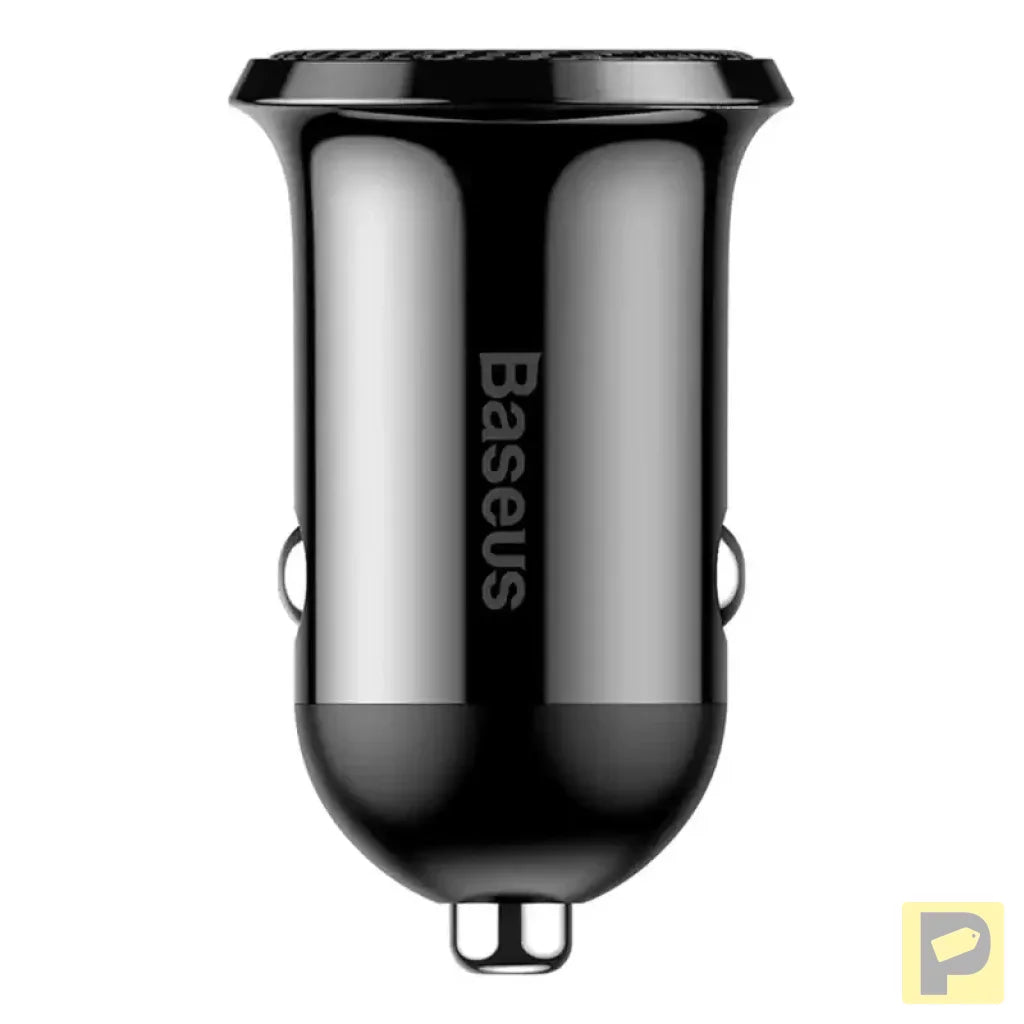 Baseus Grain Pro Car Charger 2x USB 4.8A (black)
