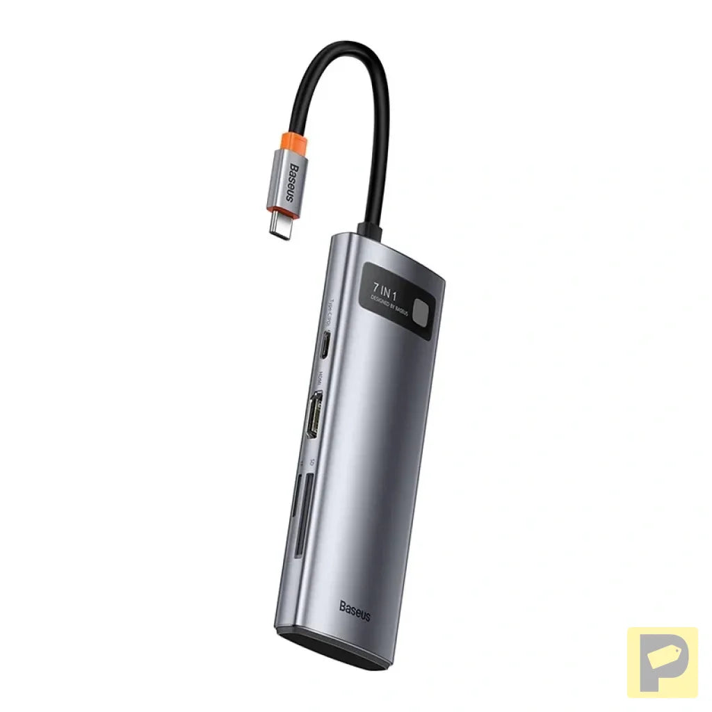 Baseus Hub Adapter 7in1 USB-C to 2x USB 3.0 + HDMI + USB-C PD