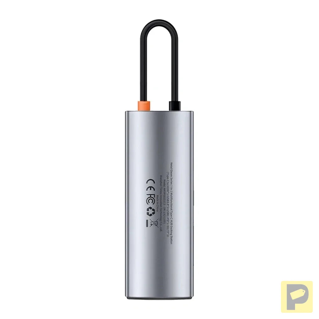 Baseus Hub Adapter 7in1 USB-C to 2x USB 3.0 + HDMI + USB-C PD
