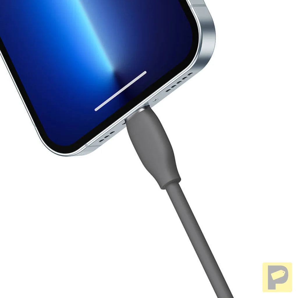 Baseus Jelly  cable USB to Lightning, 2,4A, 1,2m (black)