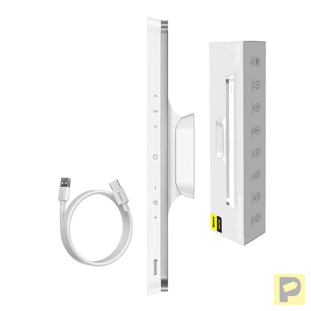 Baseus Magnetic Stepless Lamp Pro, with a touch panel (white)