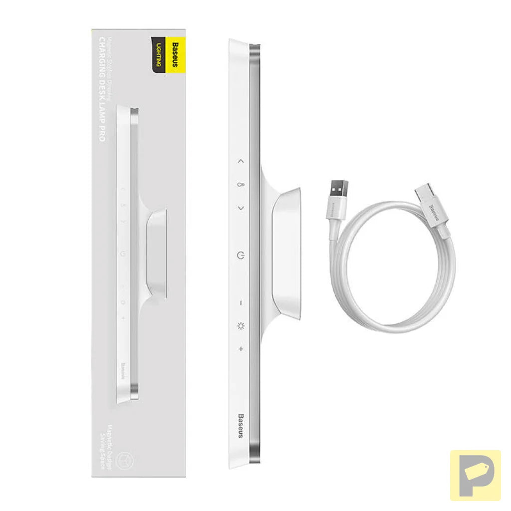 Baseus Magnetic Stepless Lamp Pro, with a touch panel (white)