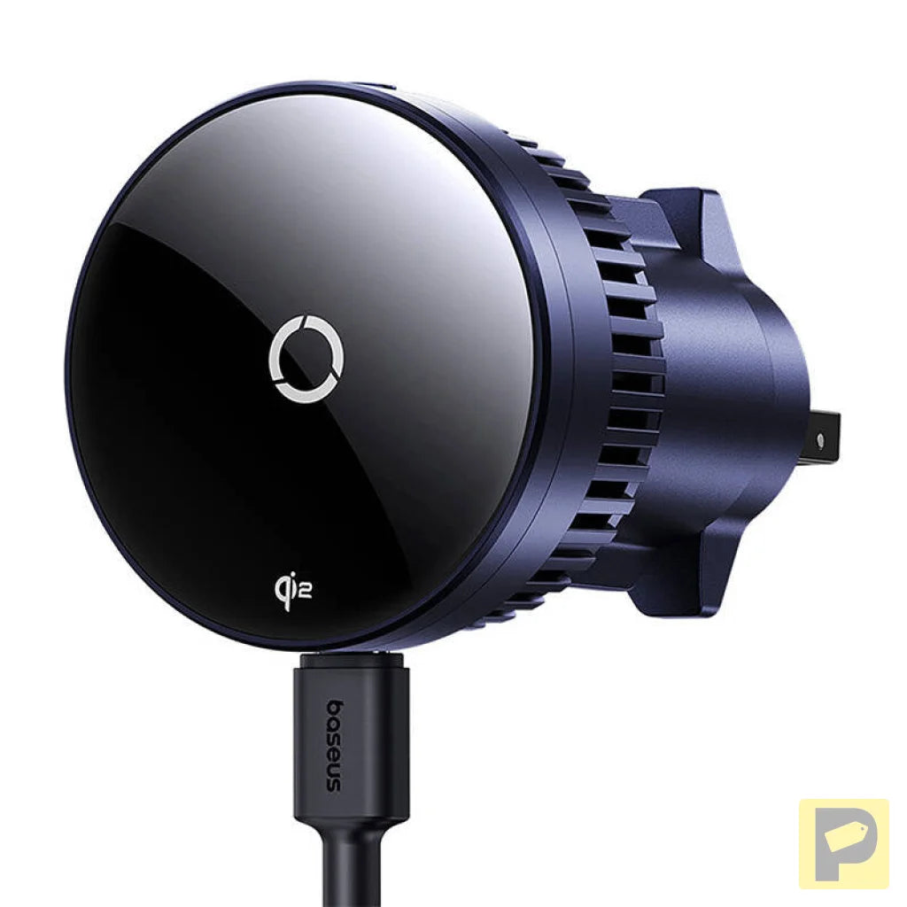 Baseus MagPro car mount with 15W Qi2.0 inductive charger (black)