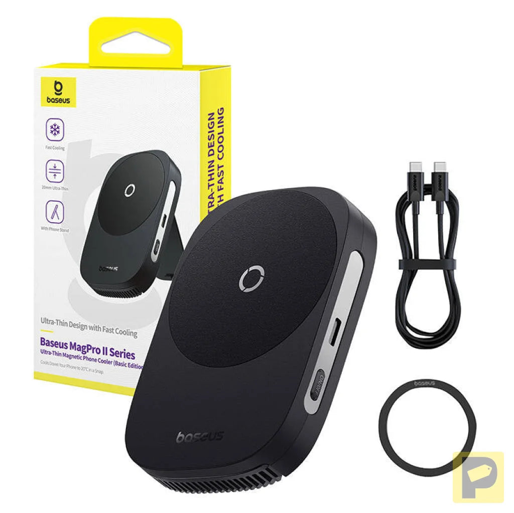 Baseus MagPro II Ultra-Thin Phone Cooler (black)