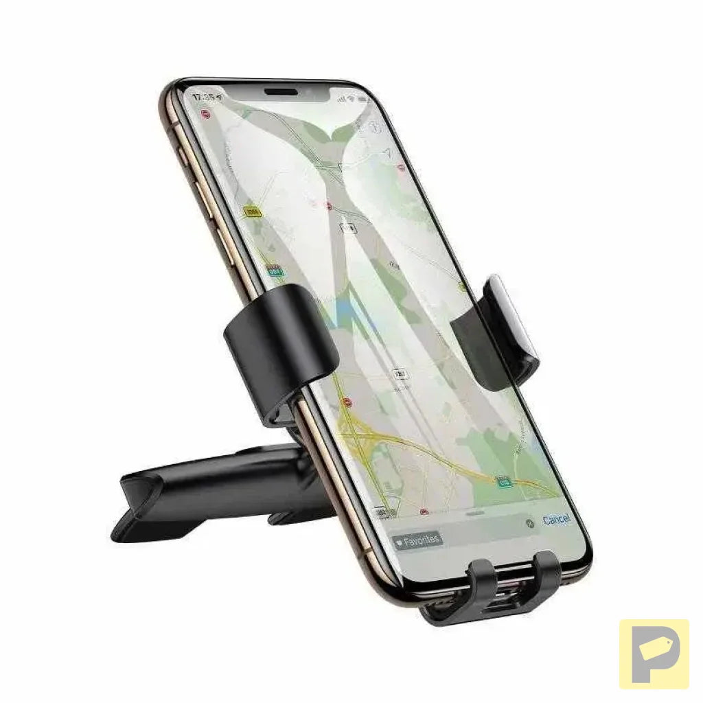 Baseus Metal Age Gravitational Holder for CD slot (Black)