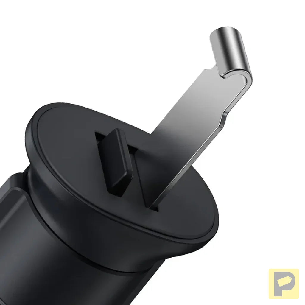 Baseus Metal Age II gravitational grip on the car grid - black