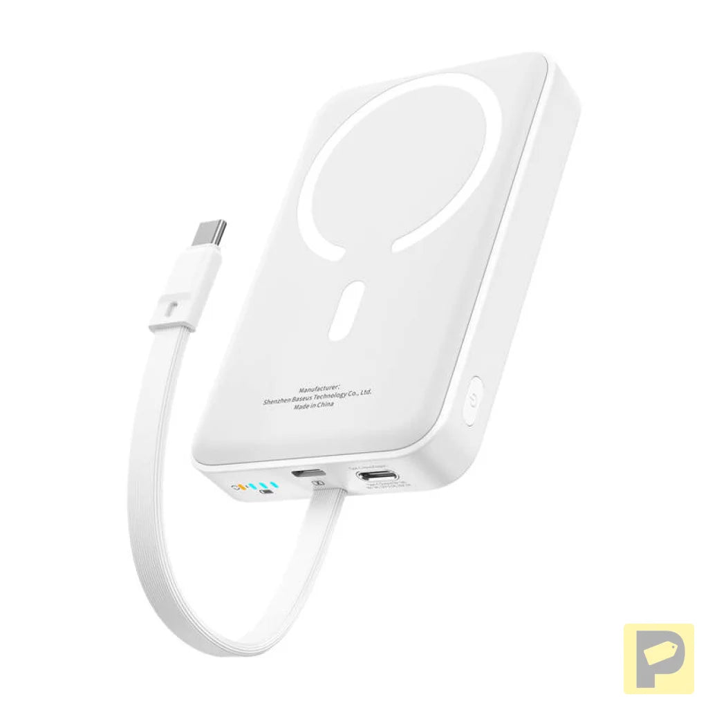 Baseus Mini 10000mAh 30W Magnetic Powerbank (white) Bayern Edition