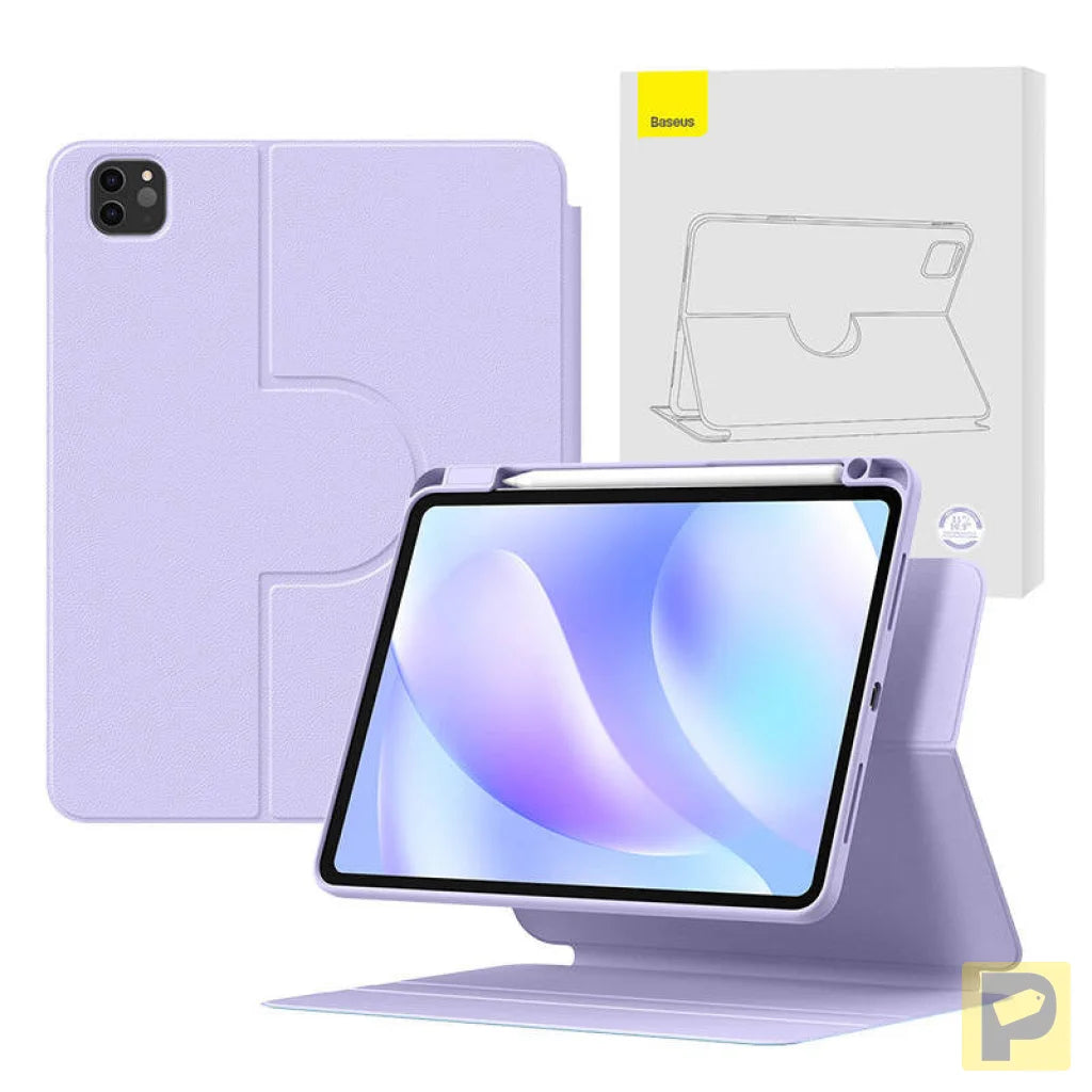 Baseus Minimalist Series IPad PRO 11"/Pad Air4/Air5 10.9" Magnetic protective case (purple)