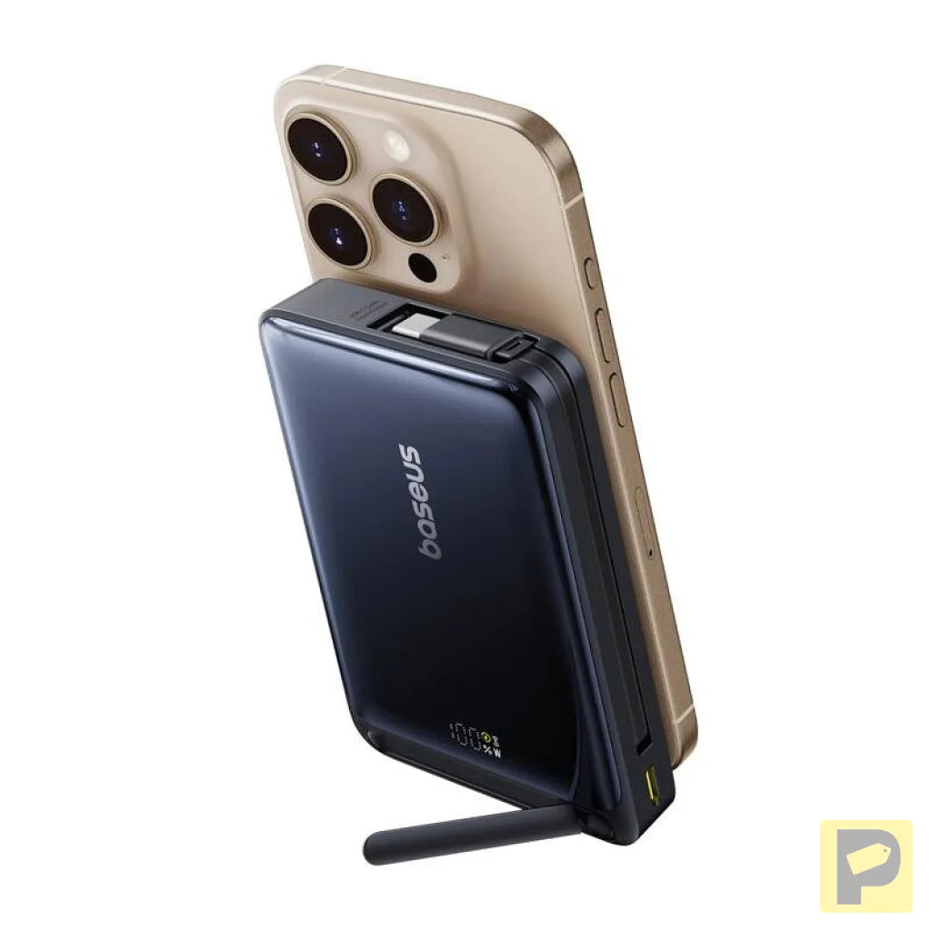 Baseus Nomos Qi2 magnetic powerbank, USB-C 10000mAh 45W