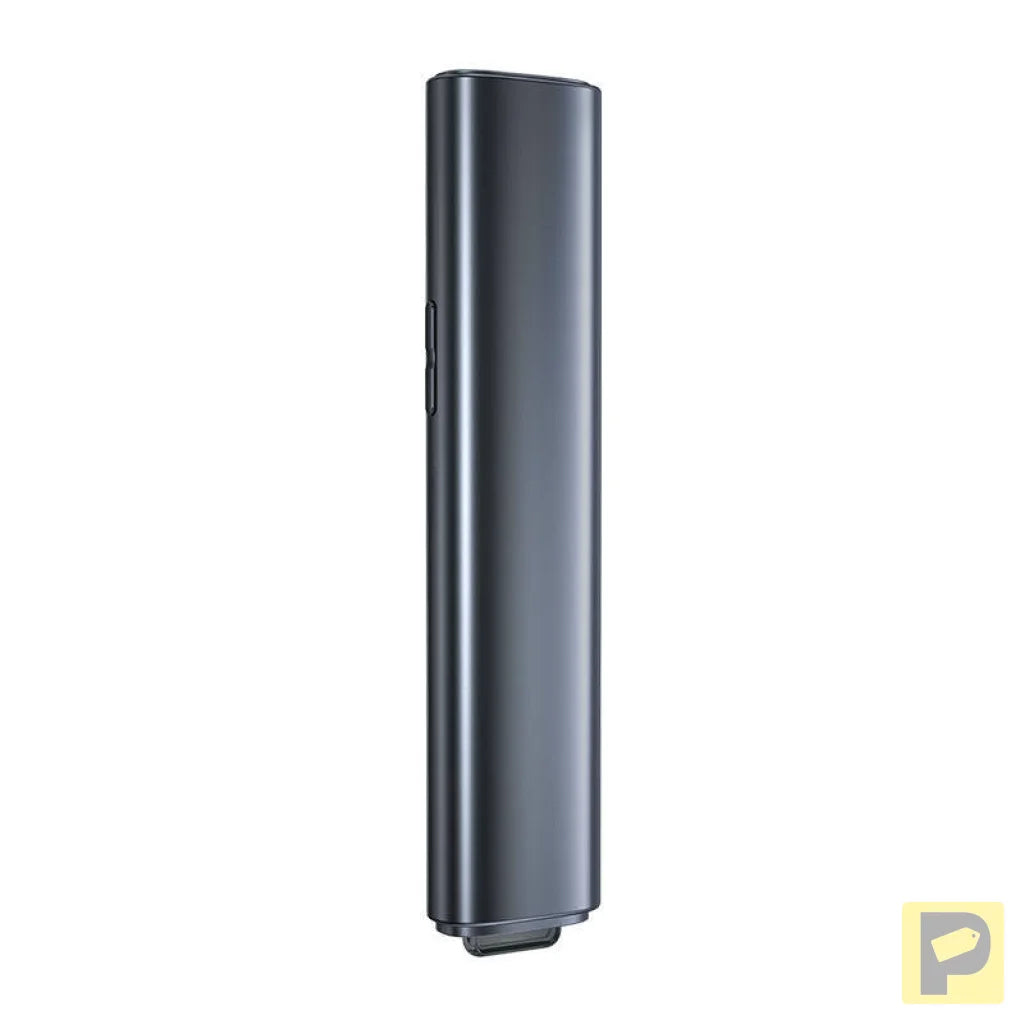Baseus Orange Dot Multifunctionale remote control for presentation, with a green laser pointer - gray