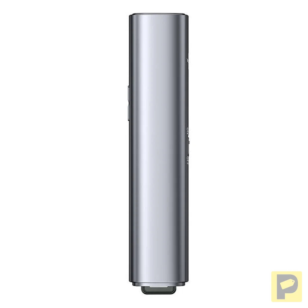 Baseus Orange Dot Multifunctionale remote control for presentation, with a laser pointer - gray