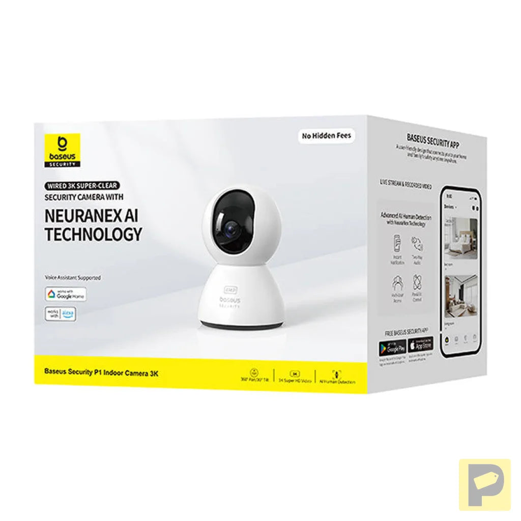 Baseus P1 3K Indoor Camera (White)