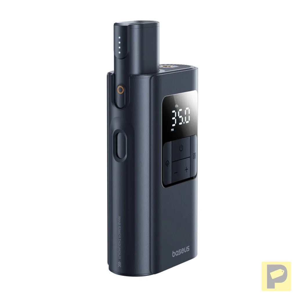 Baseus PrimeTrip VA1 2-in-1 pump with flashlight black