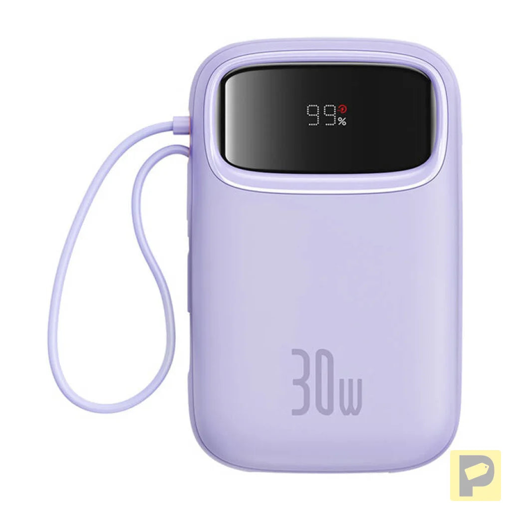 Baseus QPow 2 10000mAh 30W 2xUSB-C powerbank (purple)