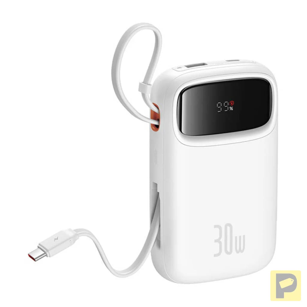Baseus QPow 2 10000mAh 30W powerbank (white)