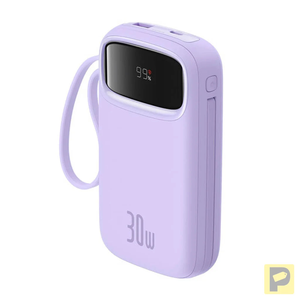 Baseus QPow 2 20000mAh 30W 2xUSB-C powerbank (purple)