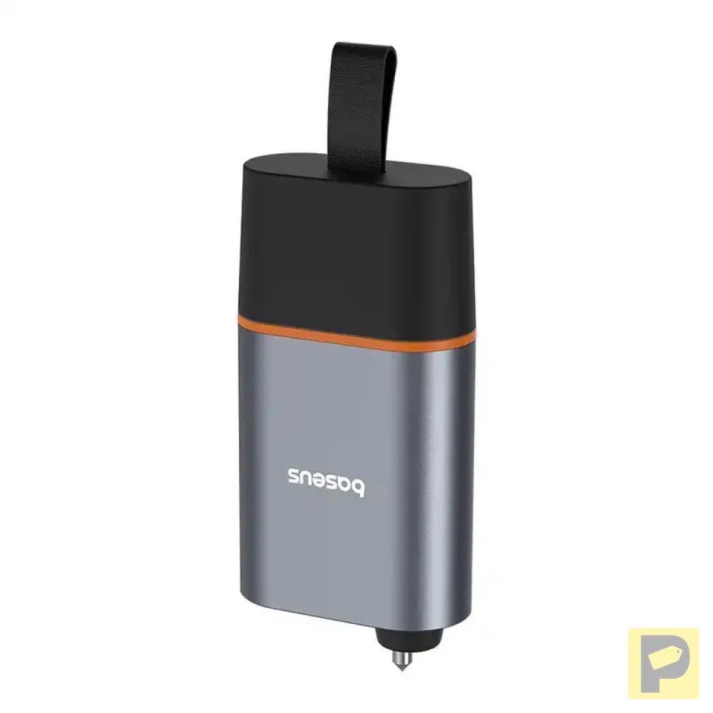 Baseus Sharp Tool Safety Hammer (Window-breaking+Safety belt cutting) Black