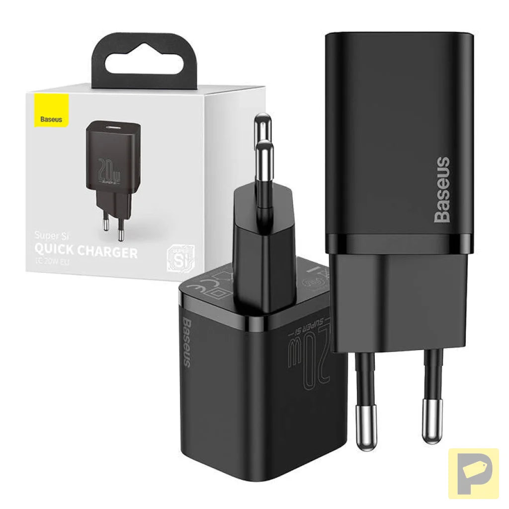 Baseus Super Si Quick Charger 1C 20W (black)