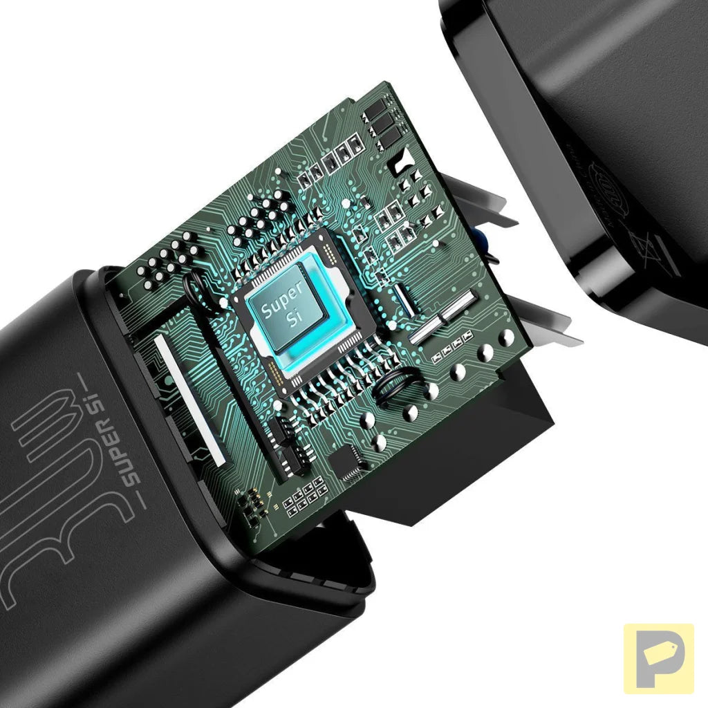 Baseus Super Si Quick Charger 1C 30W (black)