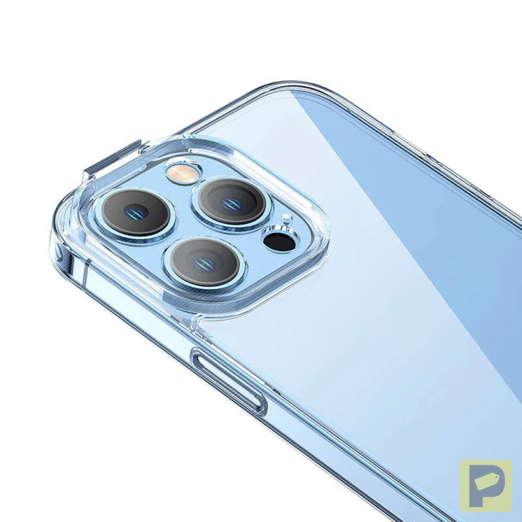 Baseus SuperCeramic Transparent Glass Case and Tempered Glass set for iPhone 14 Plus