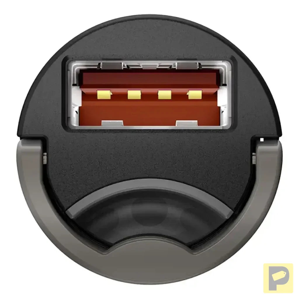 Baseus Tiny Star Mini Quick Charge Car Charger USB Port 30W Grey