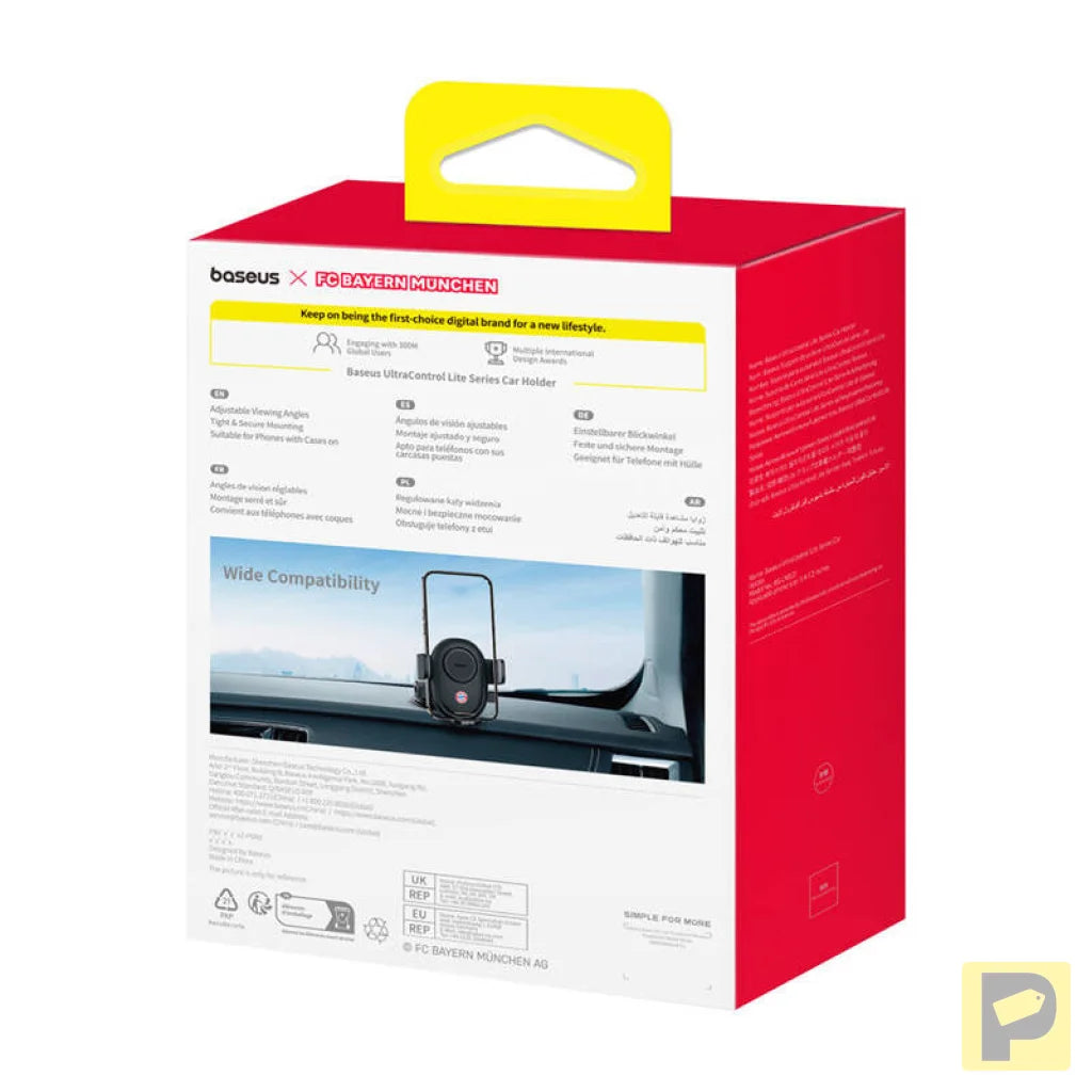 Baseus UltraControl Car Holder (black) Bayern Edition