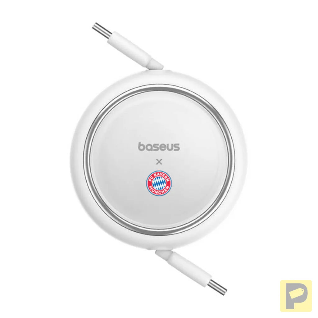Baseus USB-C to USB-C 100W Charging Cable (White) Bayern Edition