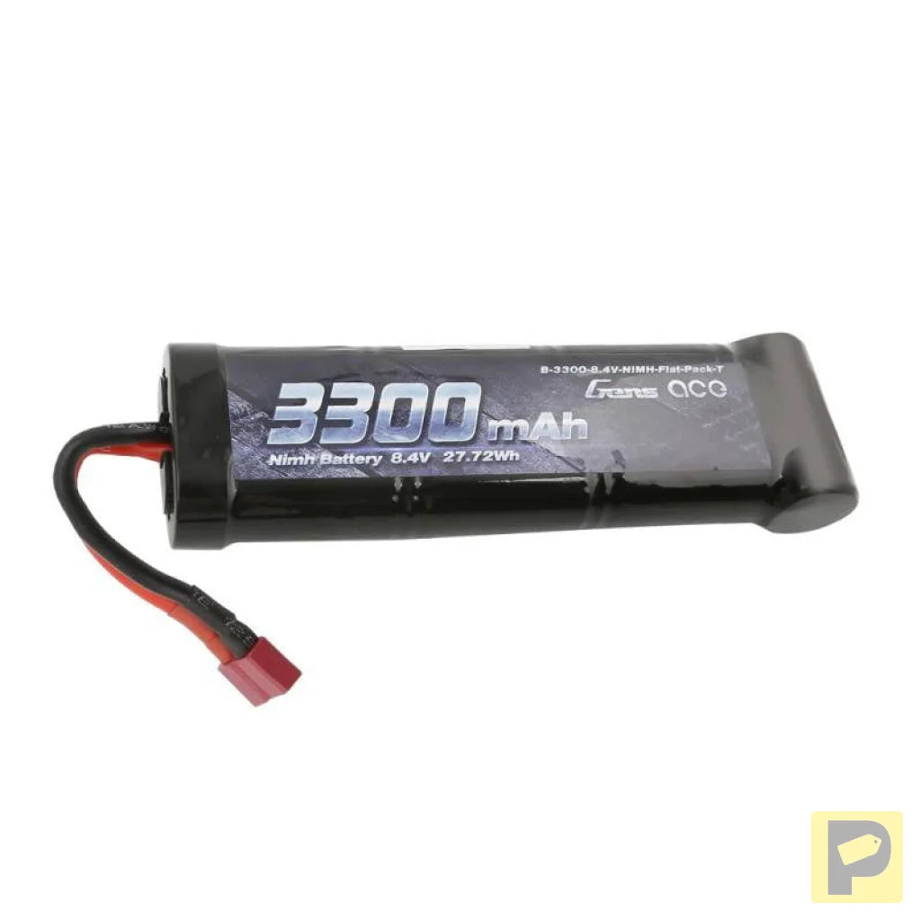 Battery Gens Ace 3300mAh 8,4V NiMH Flat T Plug