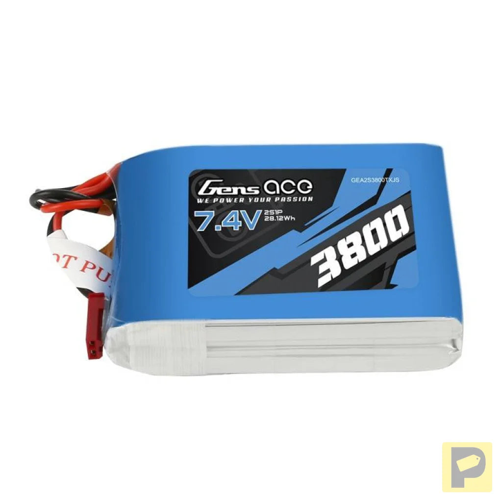 Battery Gens Ace 3800mAh 7.4V 1C 2S1P do Taranis Q X7