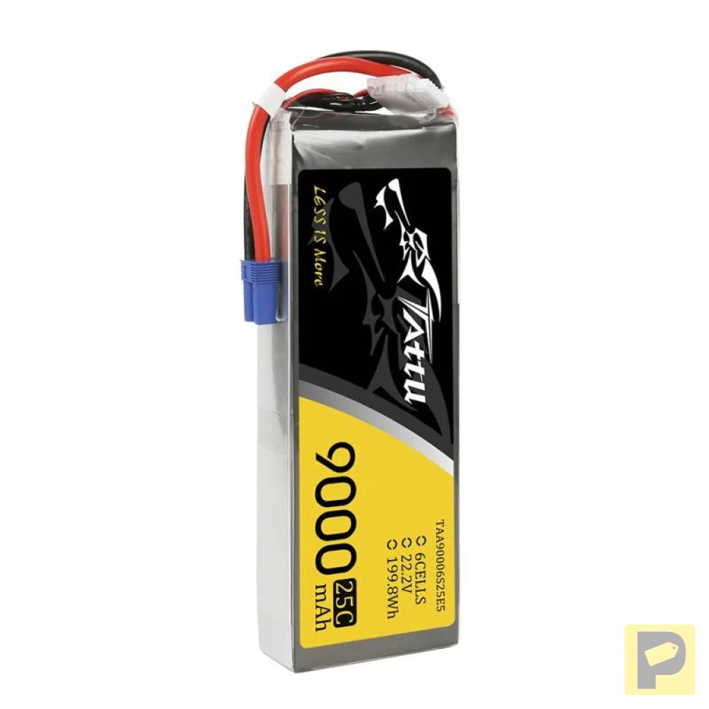 Battery Tattu 9000mAh 22,2V 25C 6S1P