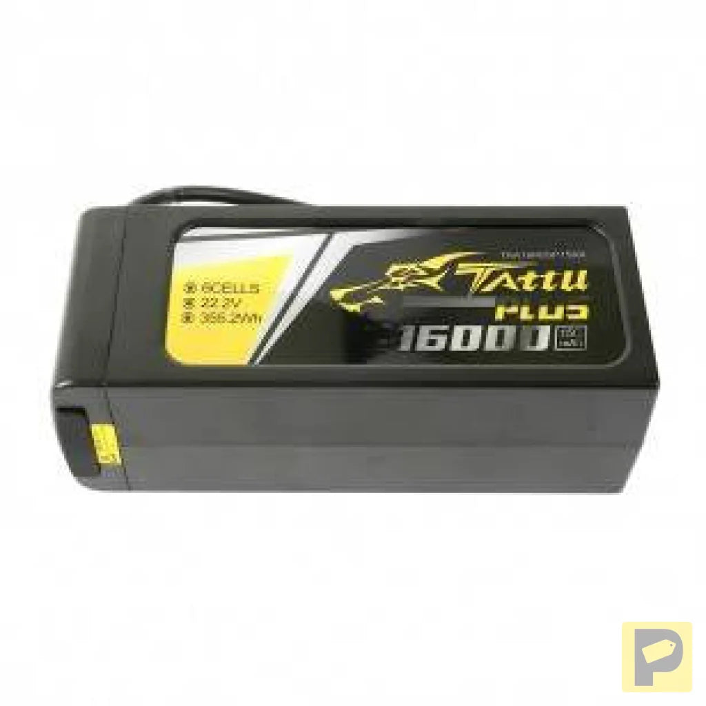 Battery Tattu Plus 16000mAh 22.2V 15C 6S1P LiPo AS150+XT150