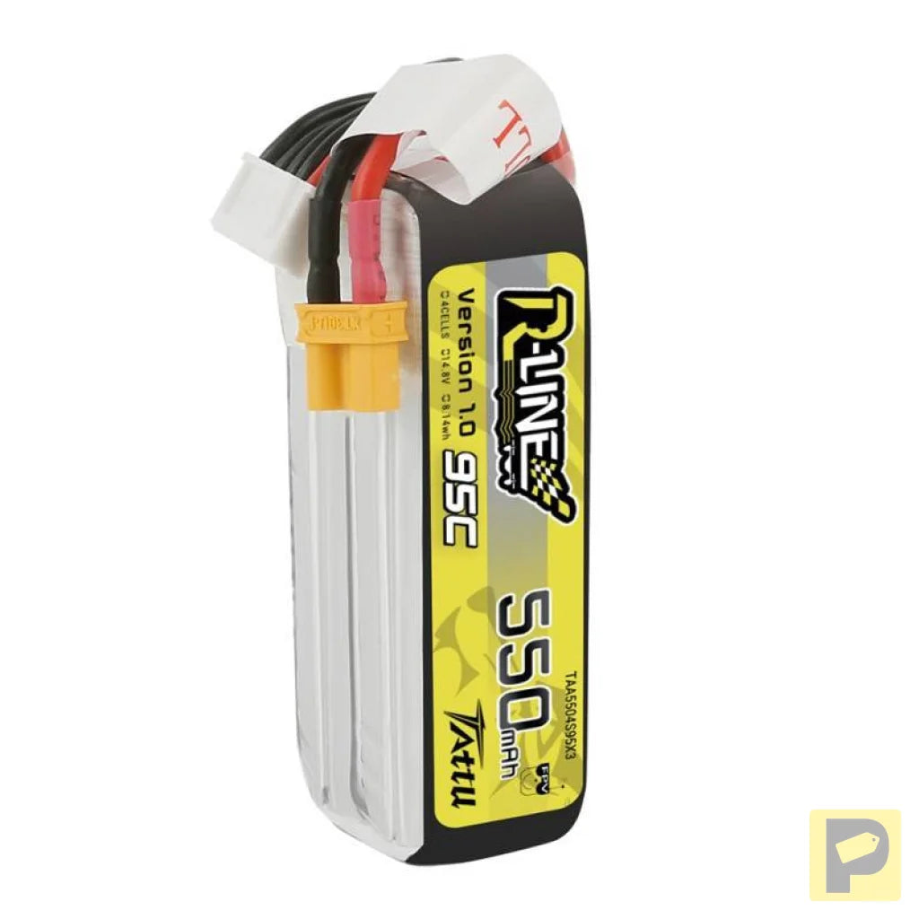 Battery Tattu R-Line 550mAh 14.8V 95C 4S1P