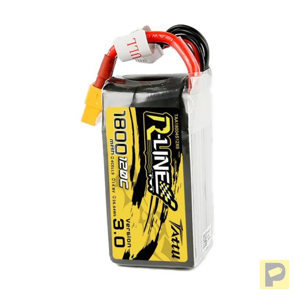 Battery Tattu R-Line Version 3.0 1800mAh 14,8V 120C 4S1P XT60