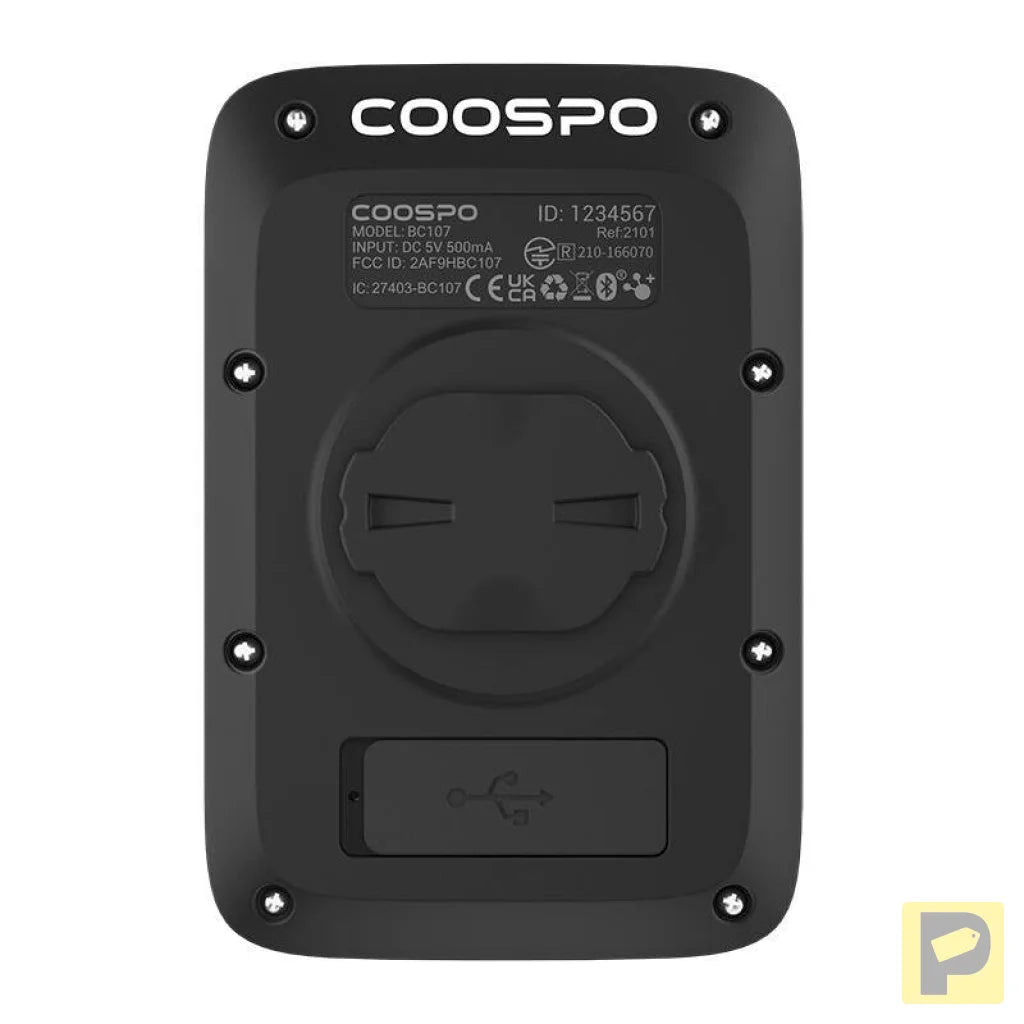Bike Computer Coospo BC107 compatibile with z: Strava, Trainingpeaks etc.