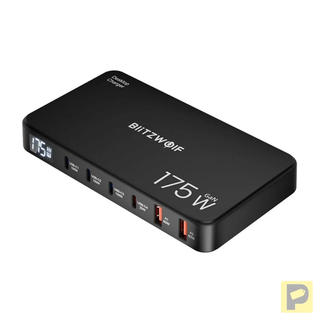 Blitzwolf BW-S30 6-in-1 Charging Station 4xUSB-C + 2xUSB 175W