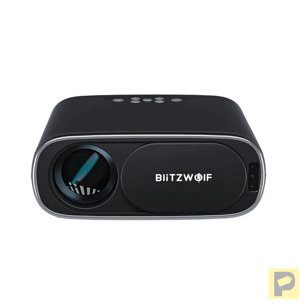 BlitzWolf BW-V4 1080p LED beamer / projector, Wi-Fi + Bluetooth (black)