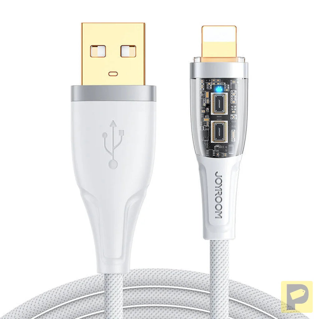 Cable to USB-A / Lightning / 2.4A / 1.2m Joyroom S-UL012A3 (white)