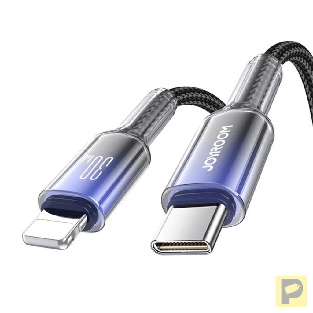 Cable USB-C Lightning Joyroom S-A42 30W 1.2m (black)