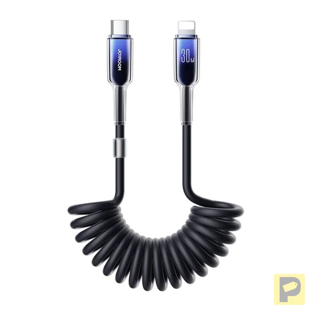 Cable USB-C Lightning Joyroom S-A43 30W 1,5m (black)