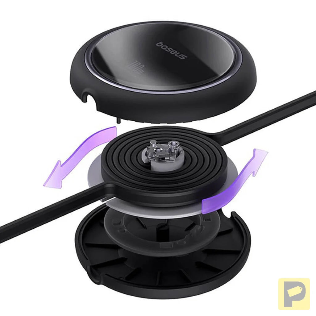 Cable USB-C to USB-C Baseus Free2Draw, PD, 100W, 1m (black)