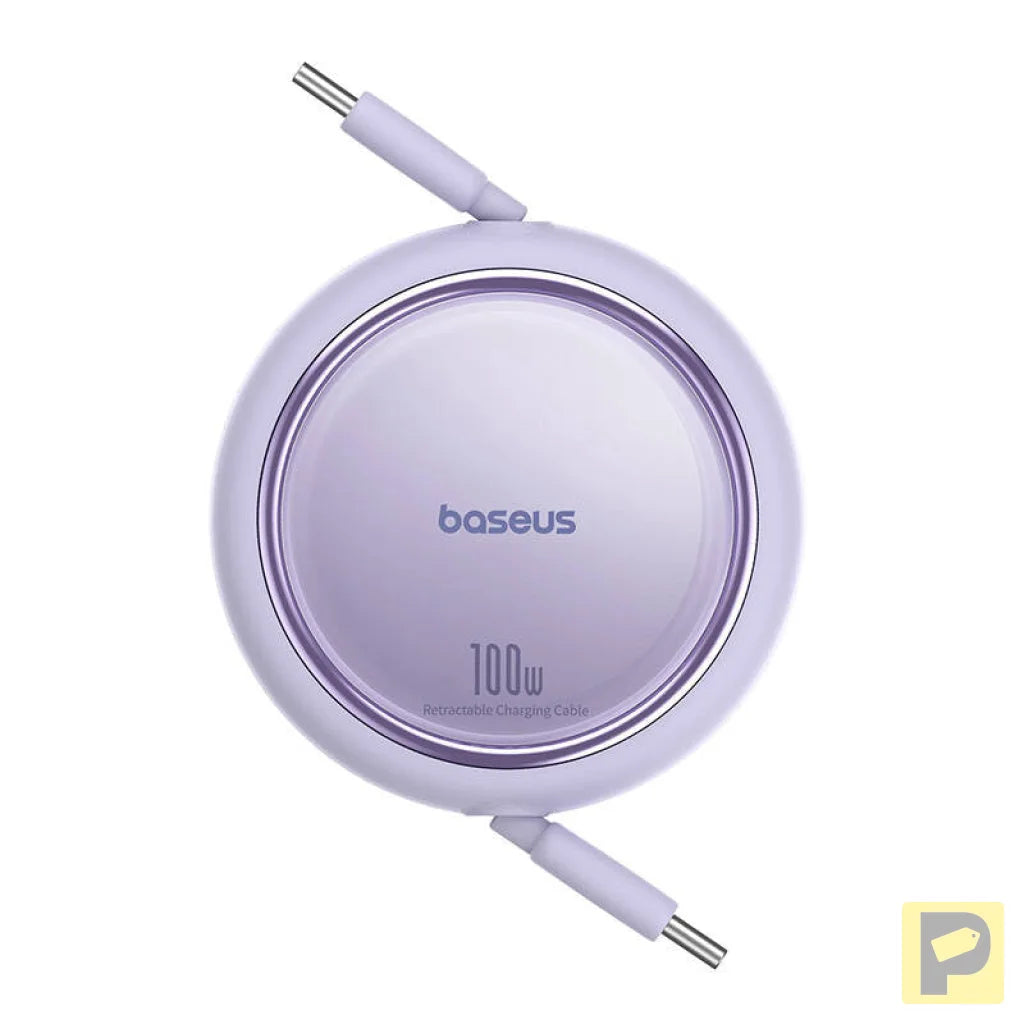 Cable USB-C to USB-C Baseus Free2Draw, PD, 100W, 1m (purple)