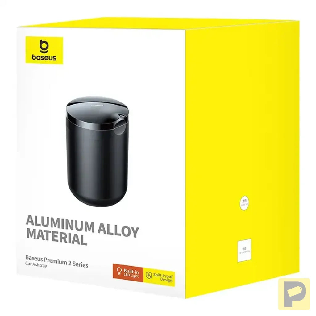 Car Ashtray Baseus Premium 2 (black)