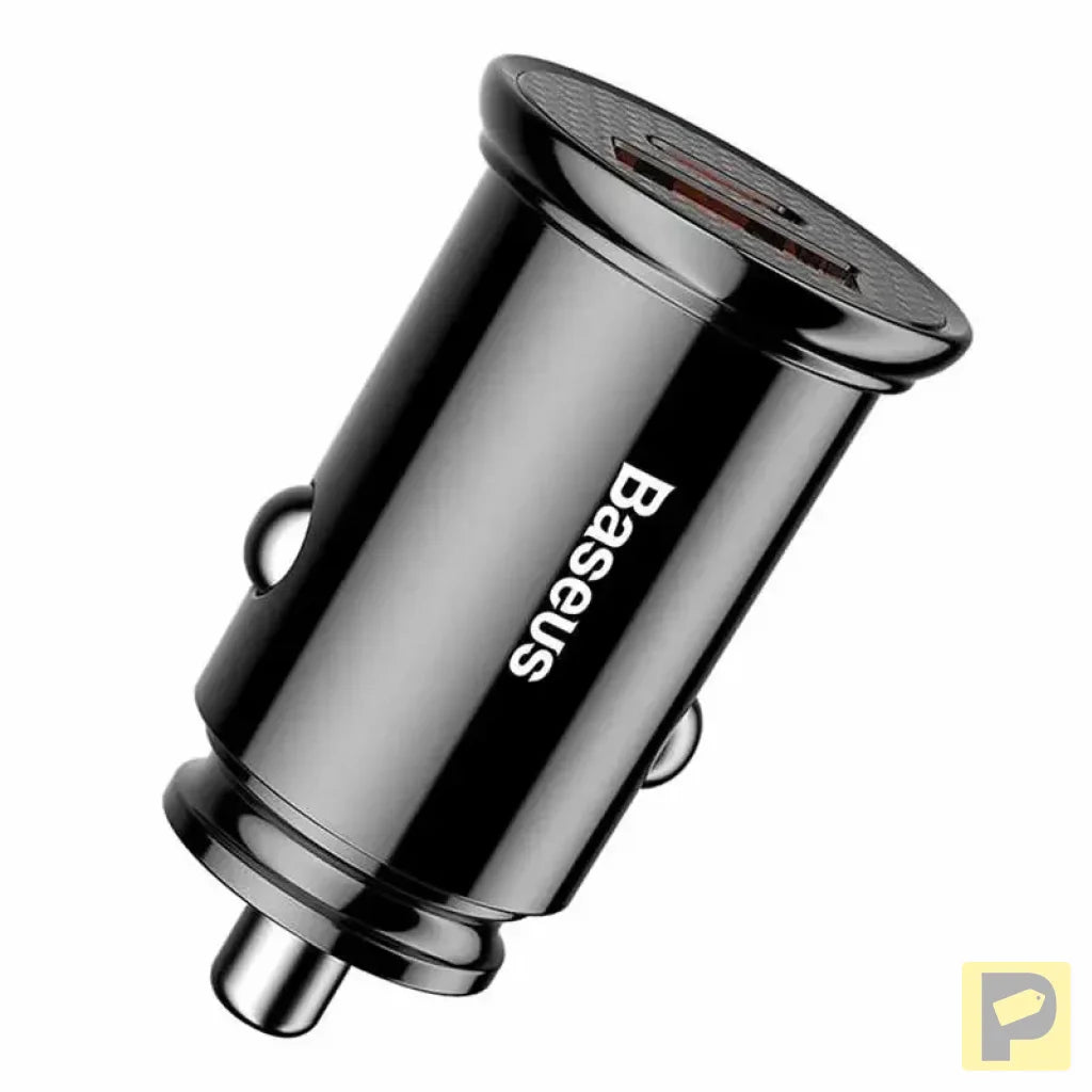 Car Charger Baseus Circular PD QC4.0+ 5A 30W (czarna)