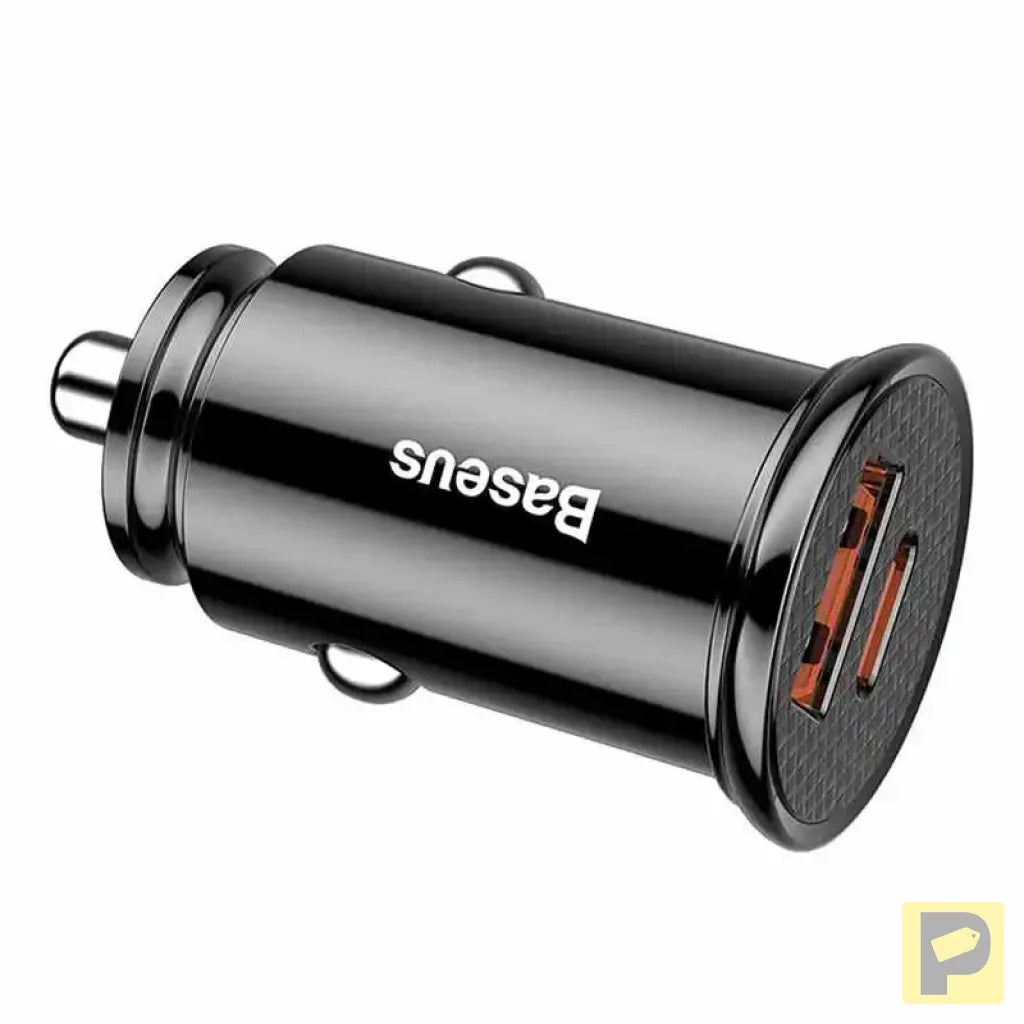 Car Charger Baseus Circular PD QC4.0+ 5A 30W (czarna)