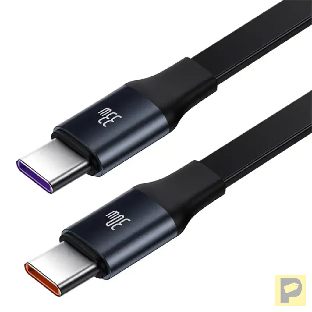 Car Charger Baseus Enjoyment with cable USB-C, 33W (Black)