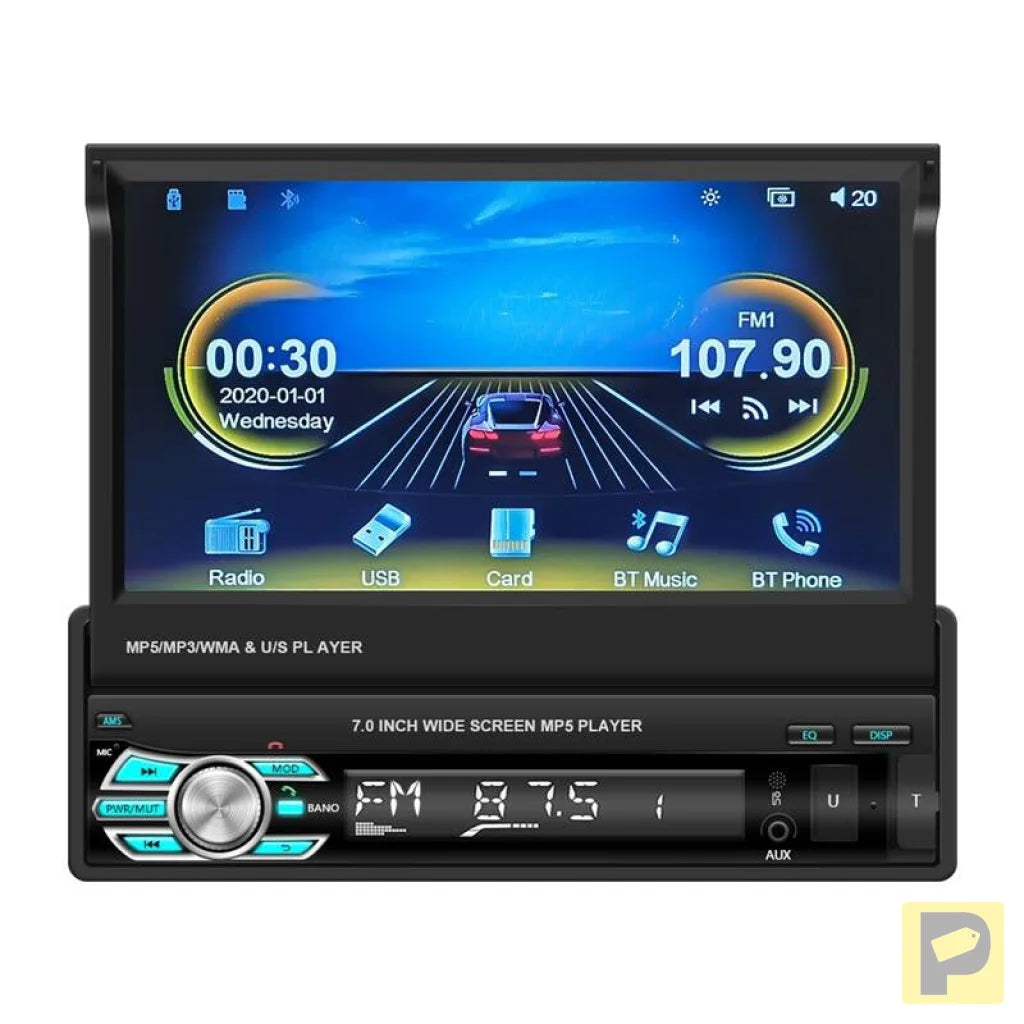 Car monitor 7'' Podofo A3503 Carplay&Android Auto