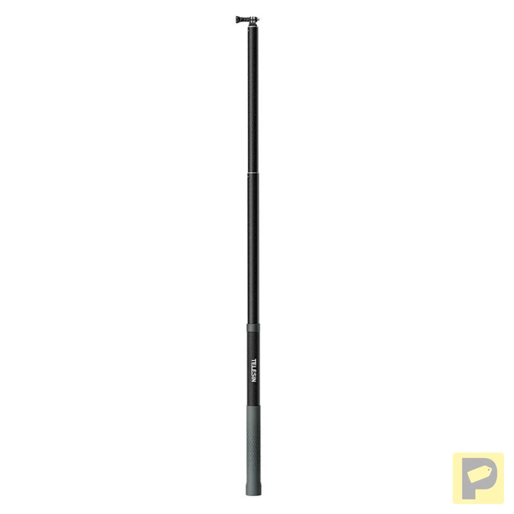 Carbon fiber selfie stick with 3m length Telesin for cameras GP-MNP-300-3
