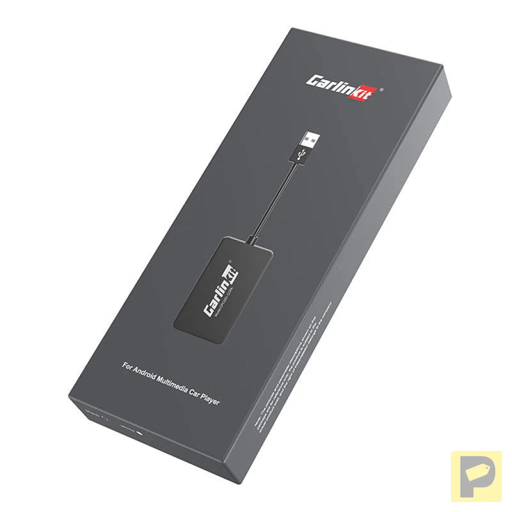 Carlinkit CCPA wireless adapter Apple Carplay/Android Auto (black)