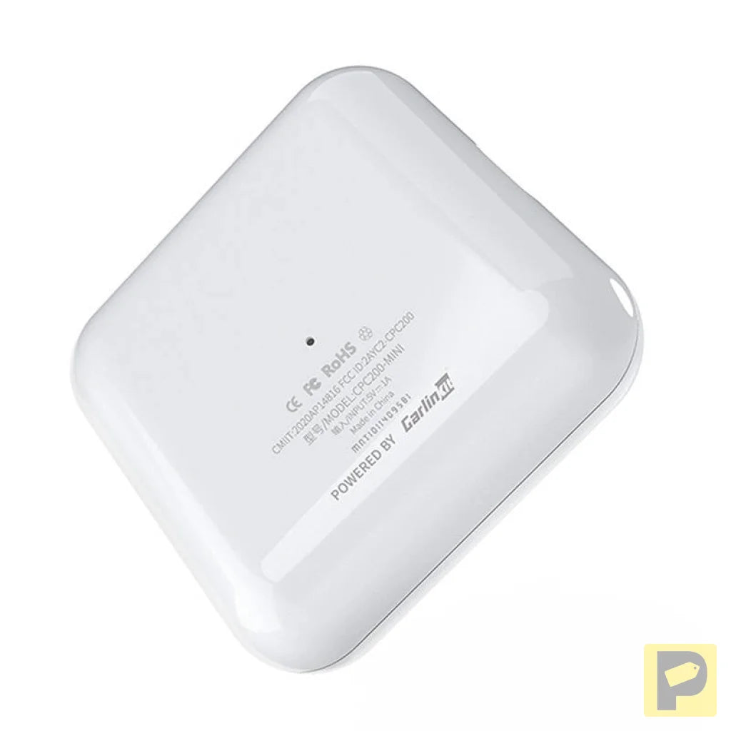 Carlinkit U2W MINI wireless adapter Apple Carplay (white)